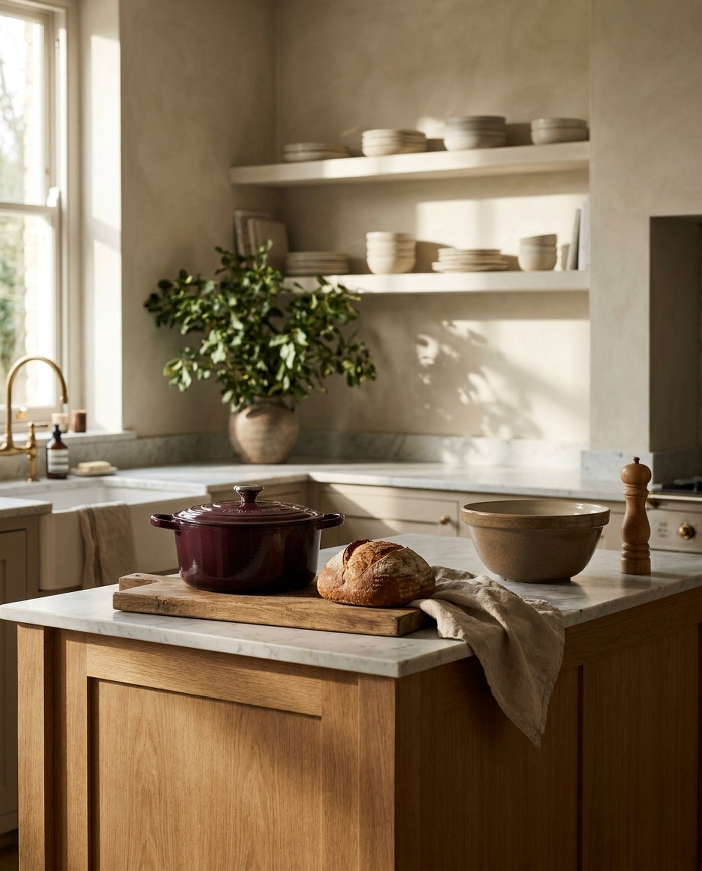 A working kitchen